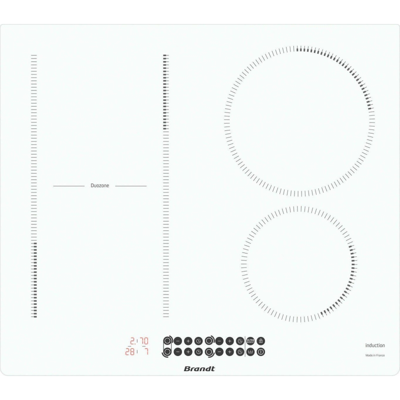Brandt BPI164DUW Επαγωγική Εστία Αυτόνομη 56x49cm - Image 1